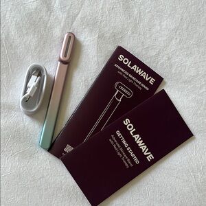 Solawave Skincare Wand in Pink and Blue